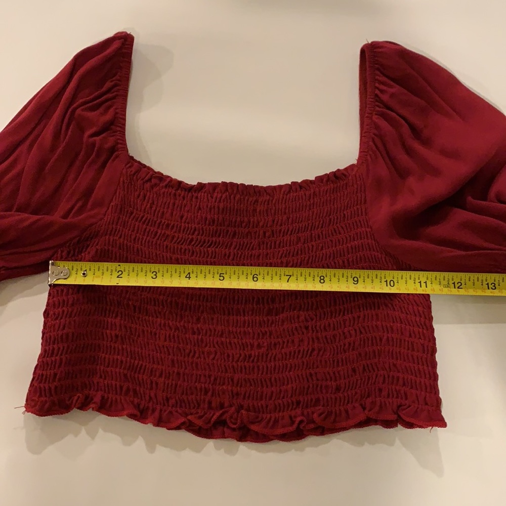 Smock Crop Top - Picture 12 of 15